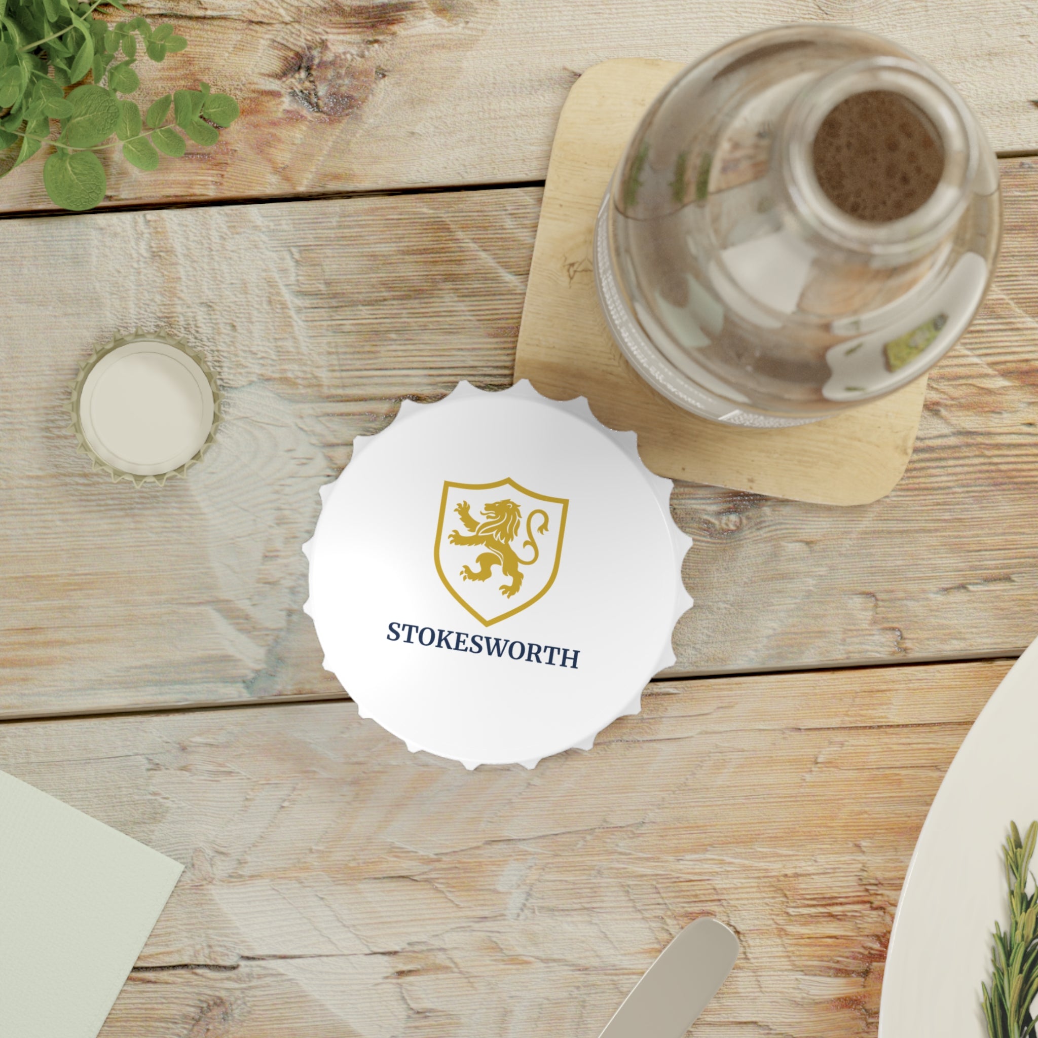 Stokesworth Crest Bottle Opener
