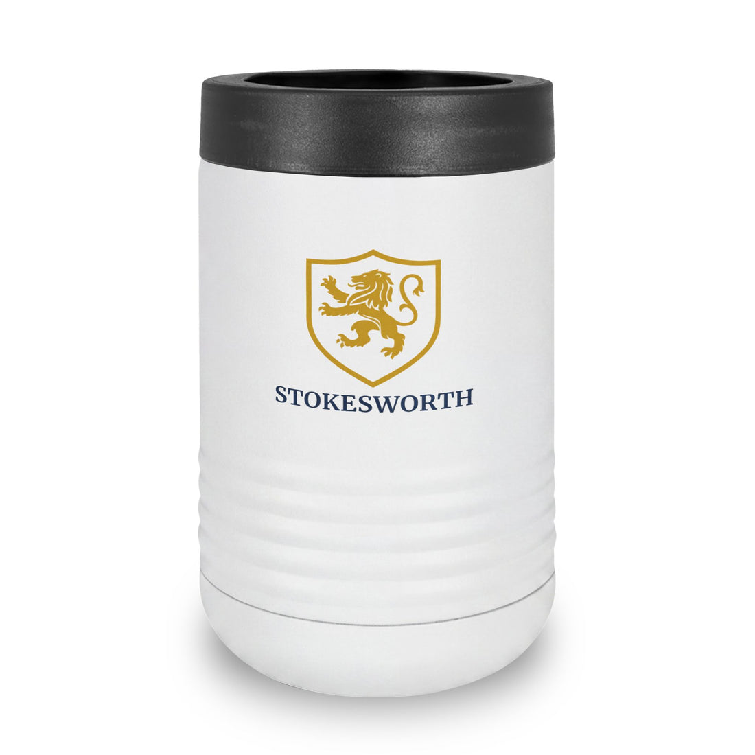 Stokesworth Lion Crest 12oz Insulated Beverage Holder