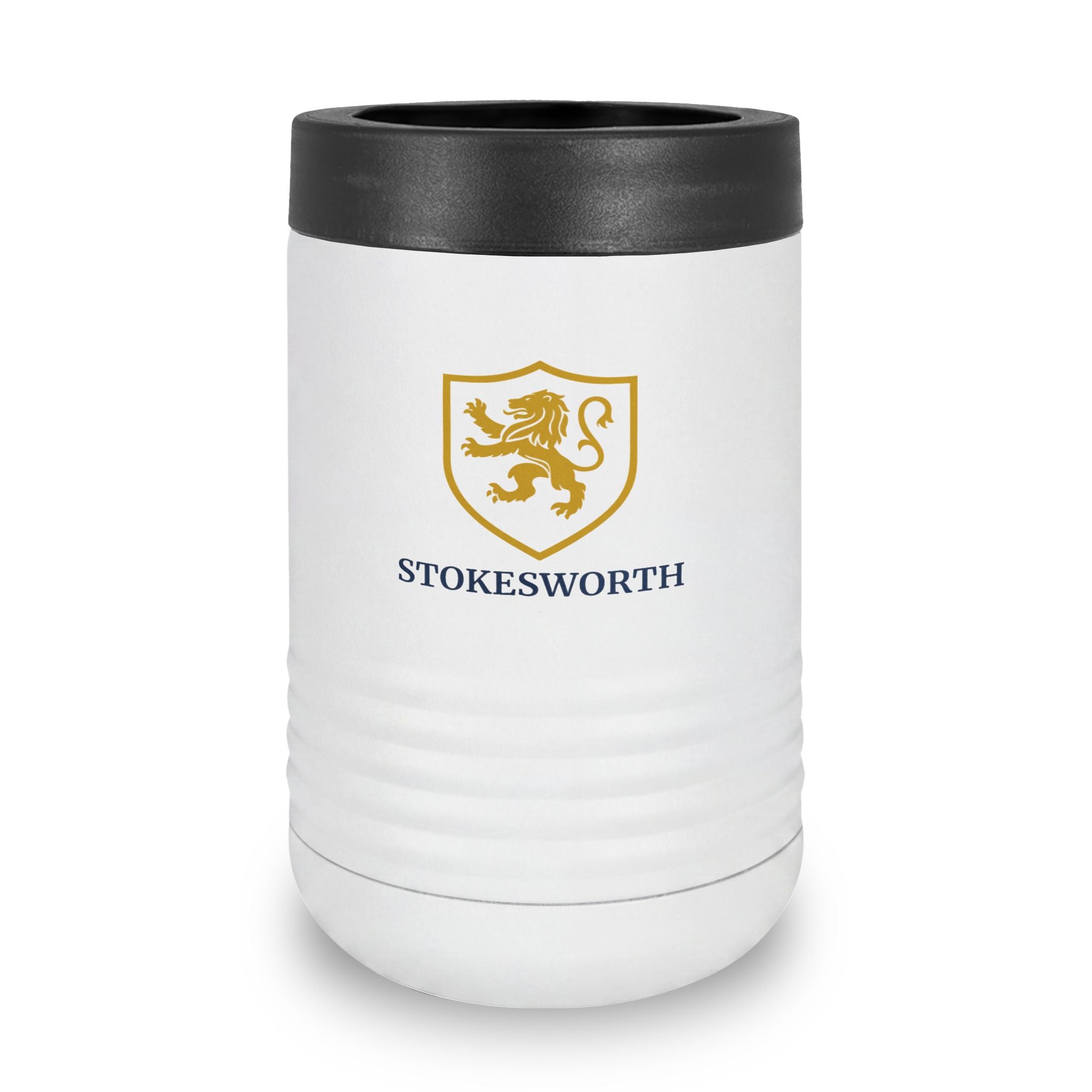 Stokesworth Lion Crest 12oz Insulated Beverage Holder