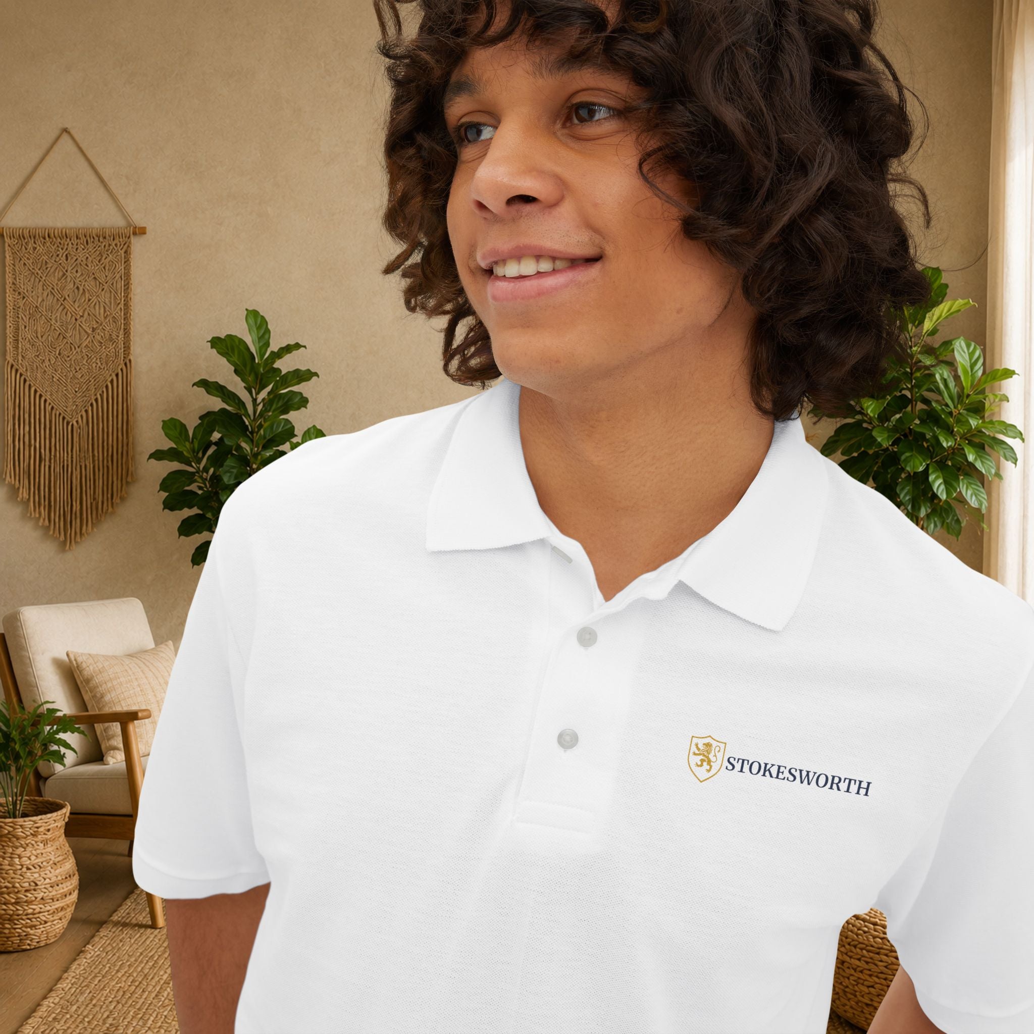 Stokesworth Logo Performance Golf Shirt