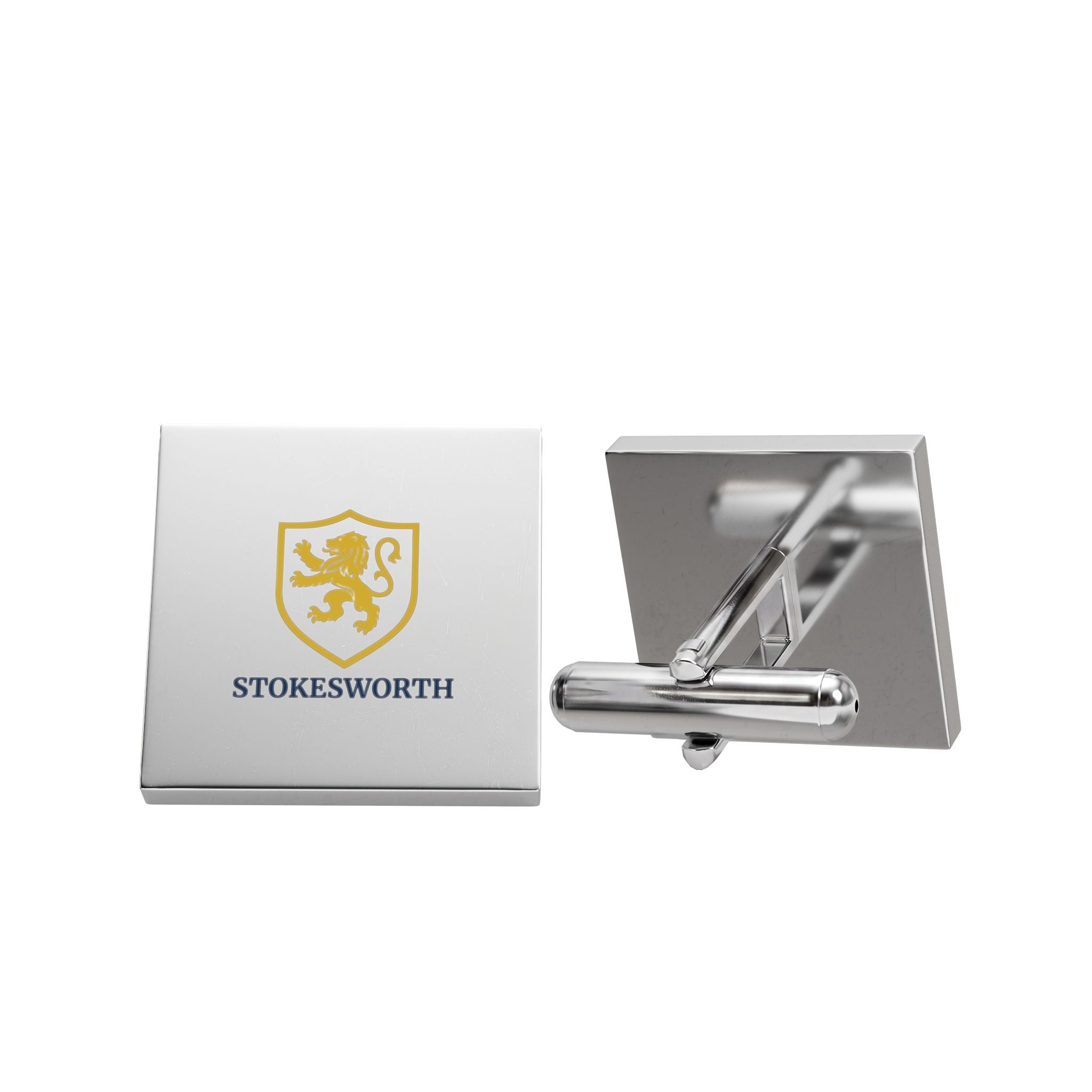 Gold Lion Crest Cufflinks