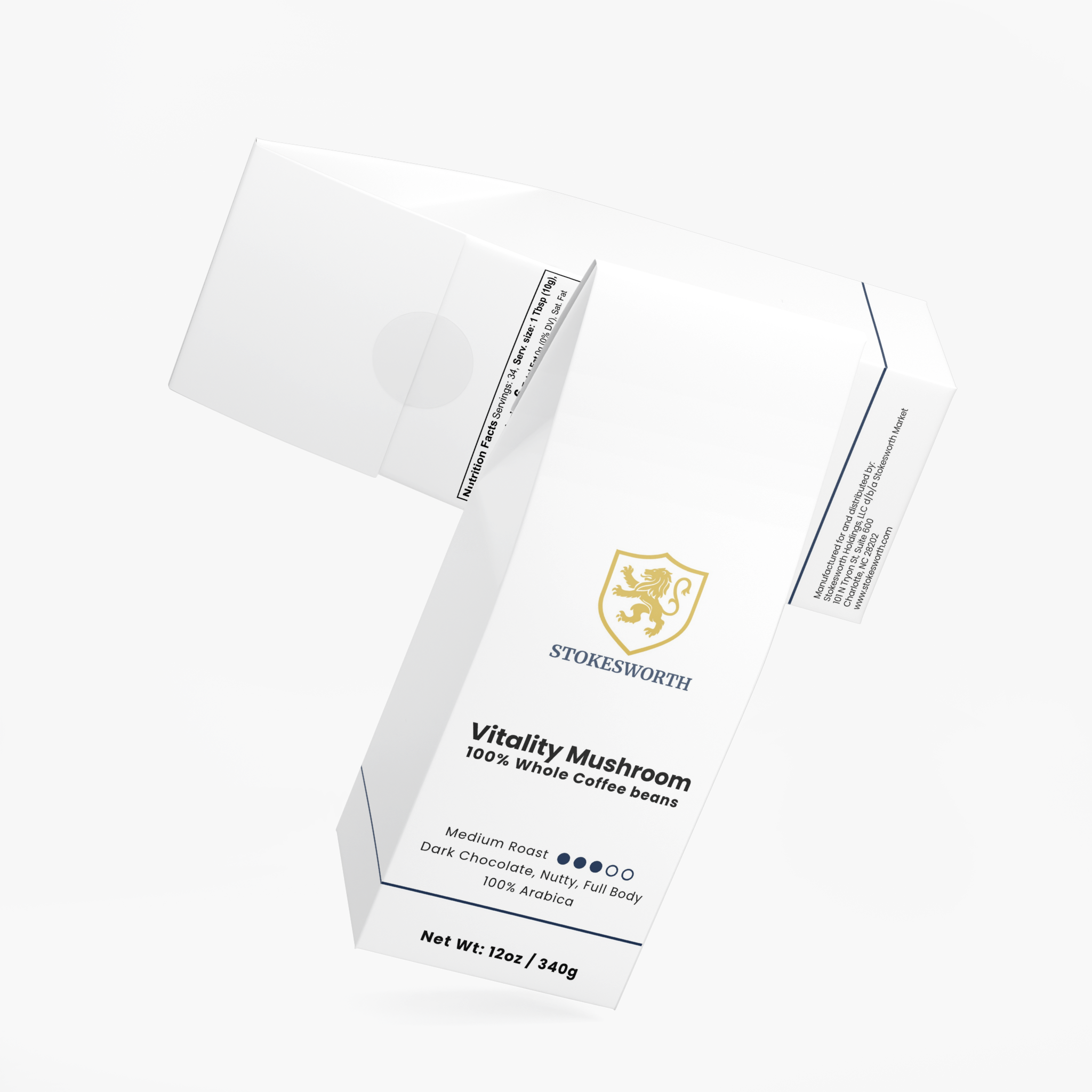 Vitality Mushroom Coffee (Medium Roast)