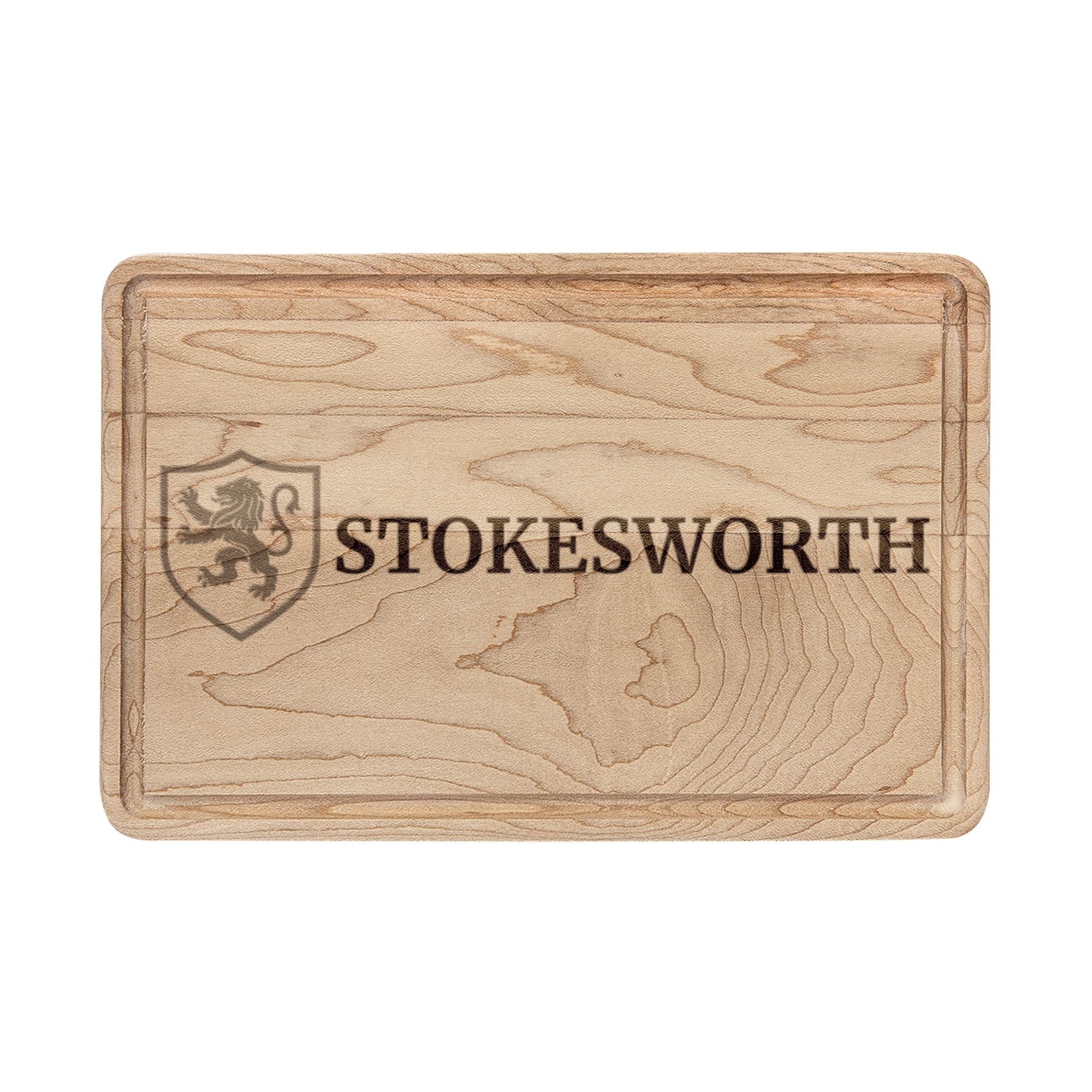 Stokesworth Logo Cutting Board
