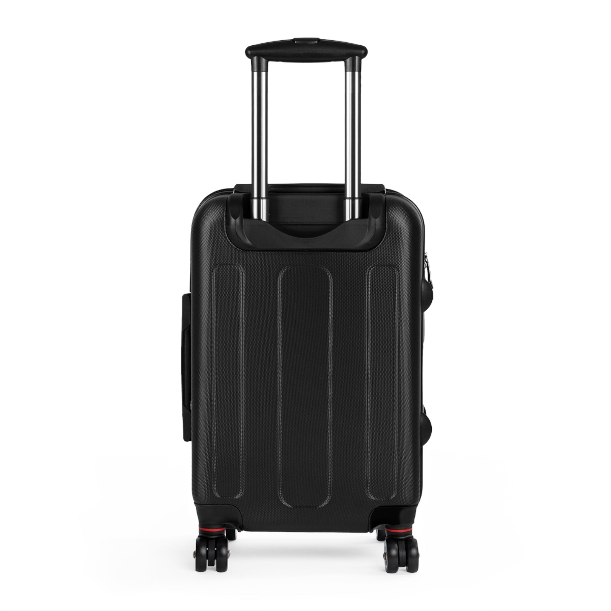 Custom Logo Suitcase Cover — Personalized Travel Luggage Protector with Repeated Crest Design