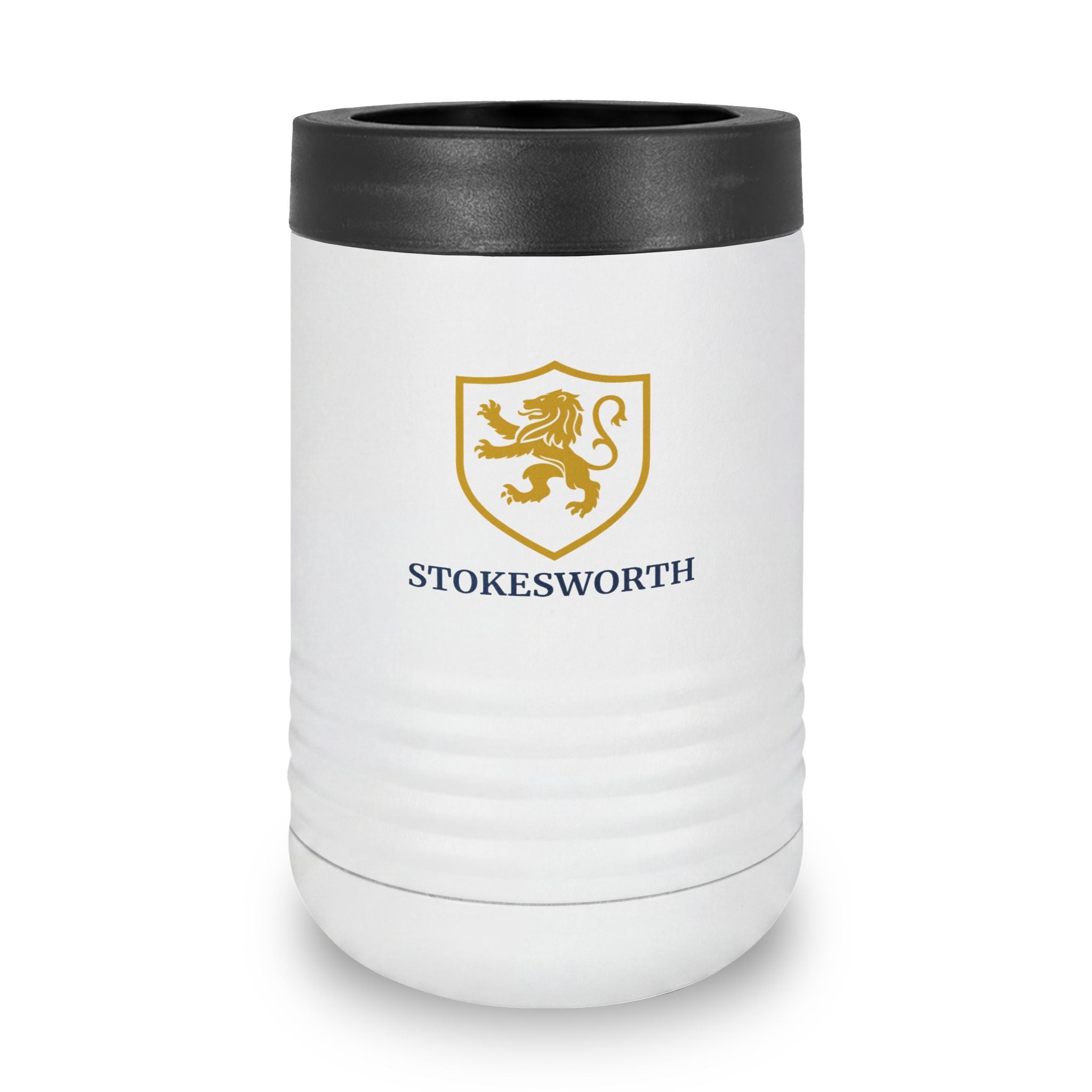 Stokesworth Lion Crest 12oz Insulated Beverage Holder