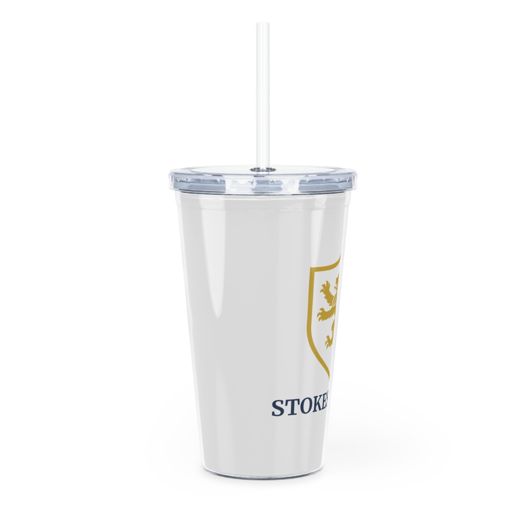Stokesworth Crest Tumbler with Straw
